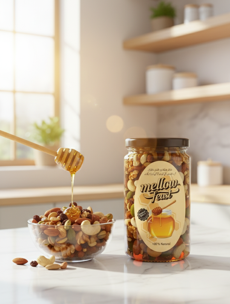 Mellow Feast Premium Honey Nuts