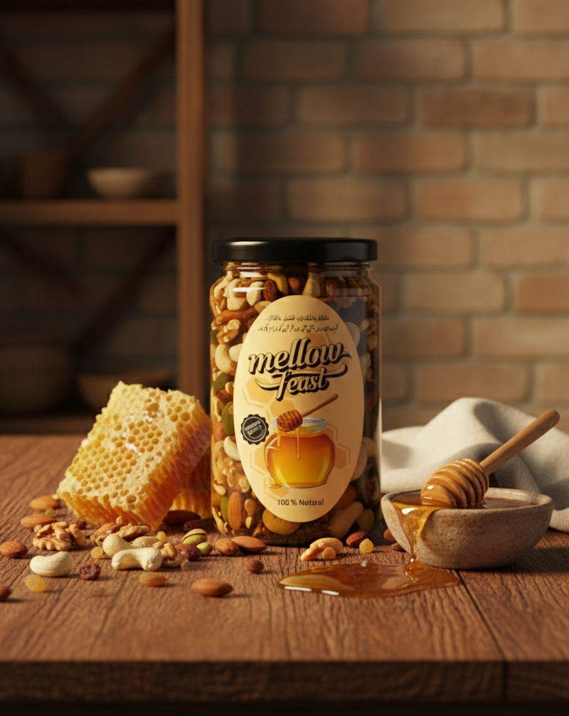 Mellow Feast Premium Honey Nuts