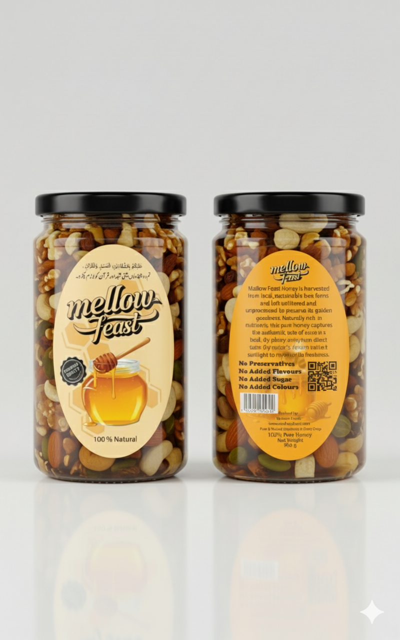 Mellow Feast Premium Honey Nuts